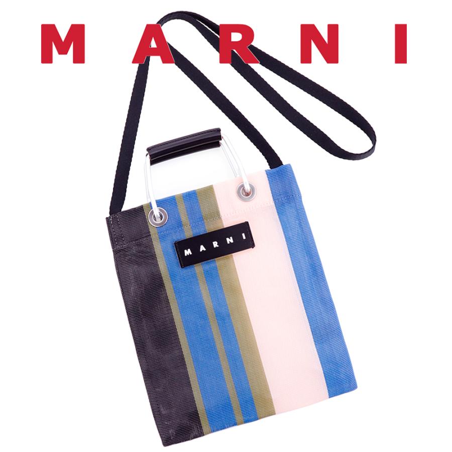 MARNI（マルニ） ストライプミニショルダーバッグ MARNI SHMH0106A0