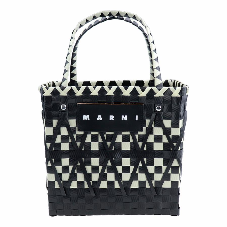 MARNI（マルニ） バッグ Marni Market ステンシルバッグ ブラック