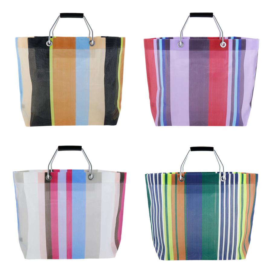 MARNI（マルニ） マルニフラワーカフェ トートバッグ ストライプバッグ