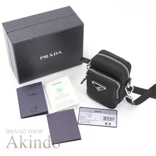 PRADA（プラダ） 【新品】プラダ ミニショルダーバッグ ポーチ 黒