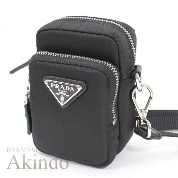 PRADA（プラダ） 【新品】プラダ ミニショルダーバッグ ポーチ 黒