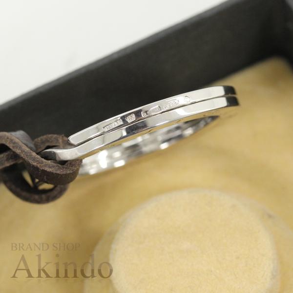 BVLGARI（ブルガリ） キーリング ネックレス 革紐付 ブルガリブルガリ