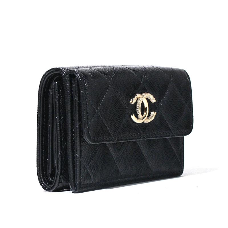 CHANEL（シャネル） ミニ財布 スモールフラップウォレット 3折り財布