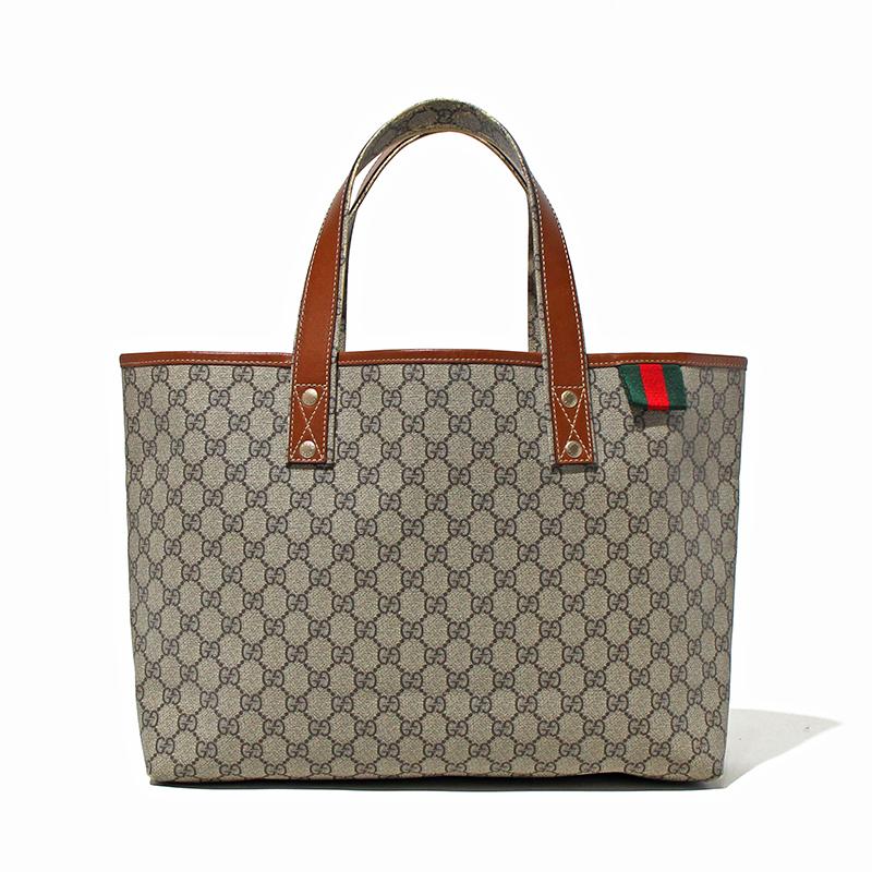 GUCCI（グッチ） トートバッグ GGスプリーム GG柄 シェリーライン