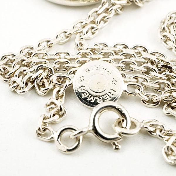 HERMES（エルメス） セリエ ネックレス 18金 K18 シルバー レディース