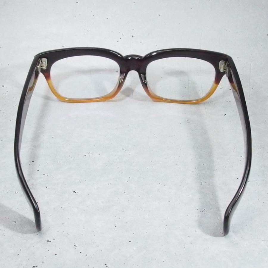 高級】 飴色鼈甲 べっ甲 極太テンプル 太目フレーム 度入り レンズ入り