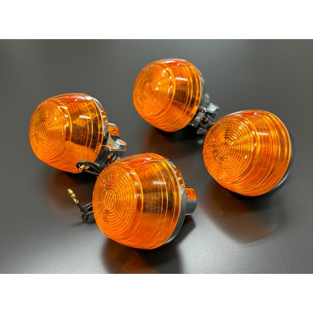 0372□CB400F/CB350F/CB750K0〜K6 純正レンズ付きオレンジウインカー