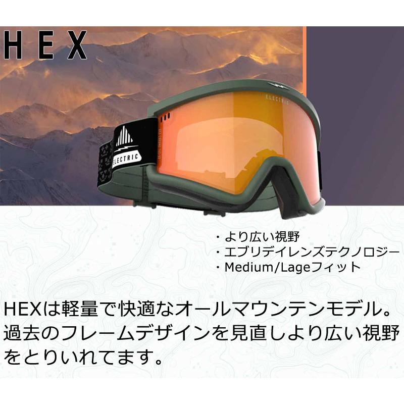 24-25 ELECTRIC/エレクトリック HEX ヘックス ゴーグル アジアン