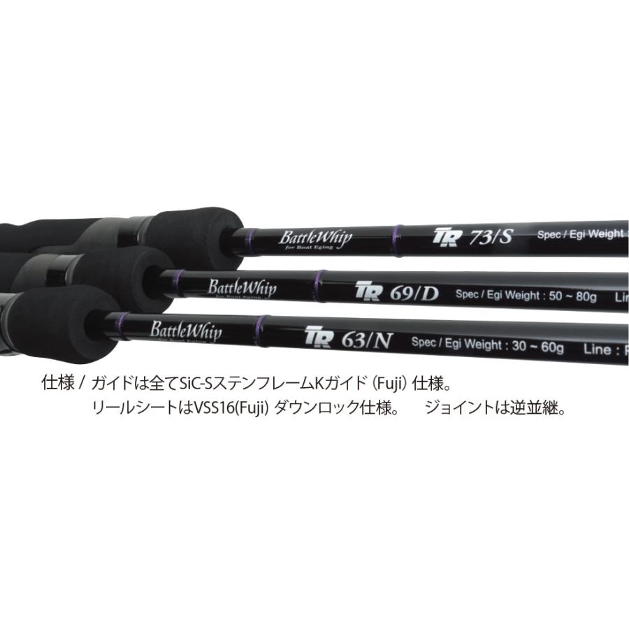 ヤマガブランクス バトルウィップ TR 63N】YAMAGA BLANKS BattleWhip