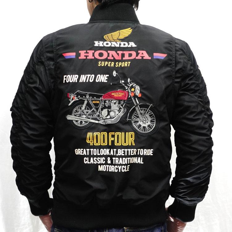 JACKROSE（ジャックローズ） HONDA×JACK ROSE CB400FOUR 中綿MA-1