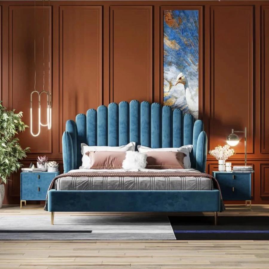 ベッド Dubai night クイーンサイズ エレガント デザイナーズ家具