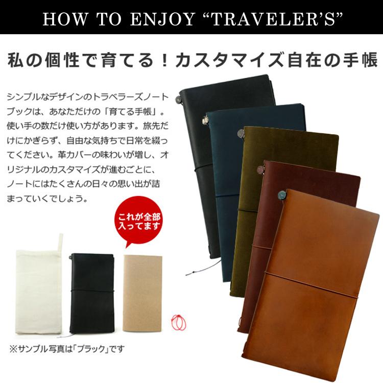 TRAVELER'S COMPANY（トラベラーズカンパニー） トラベラーズノート 名