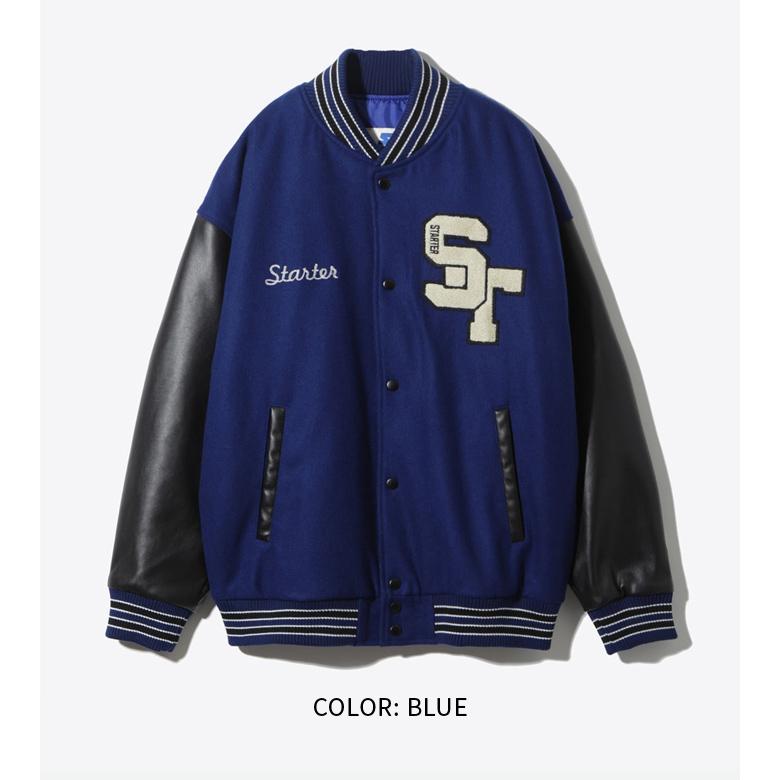 STARTER（スターター） フェイクメルトンジャケット スタジャン