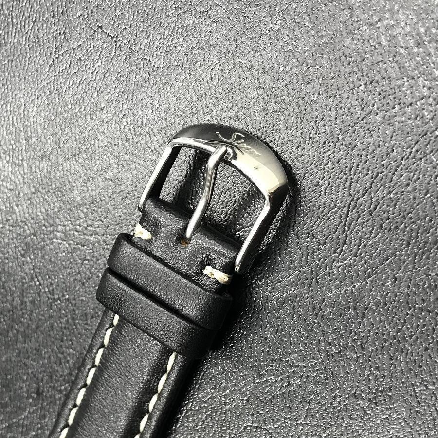 Sinn（ジン） Sinn純正ベルト カウレザー 牛革 艶有りバックル