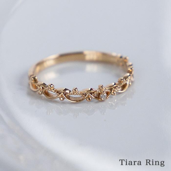 新作】リング 指輪 レディース ゴールド K18 18金 18k K10 10金 10k