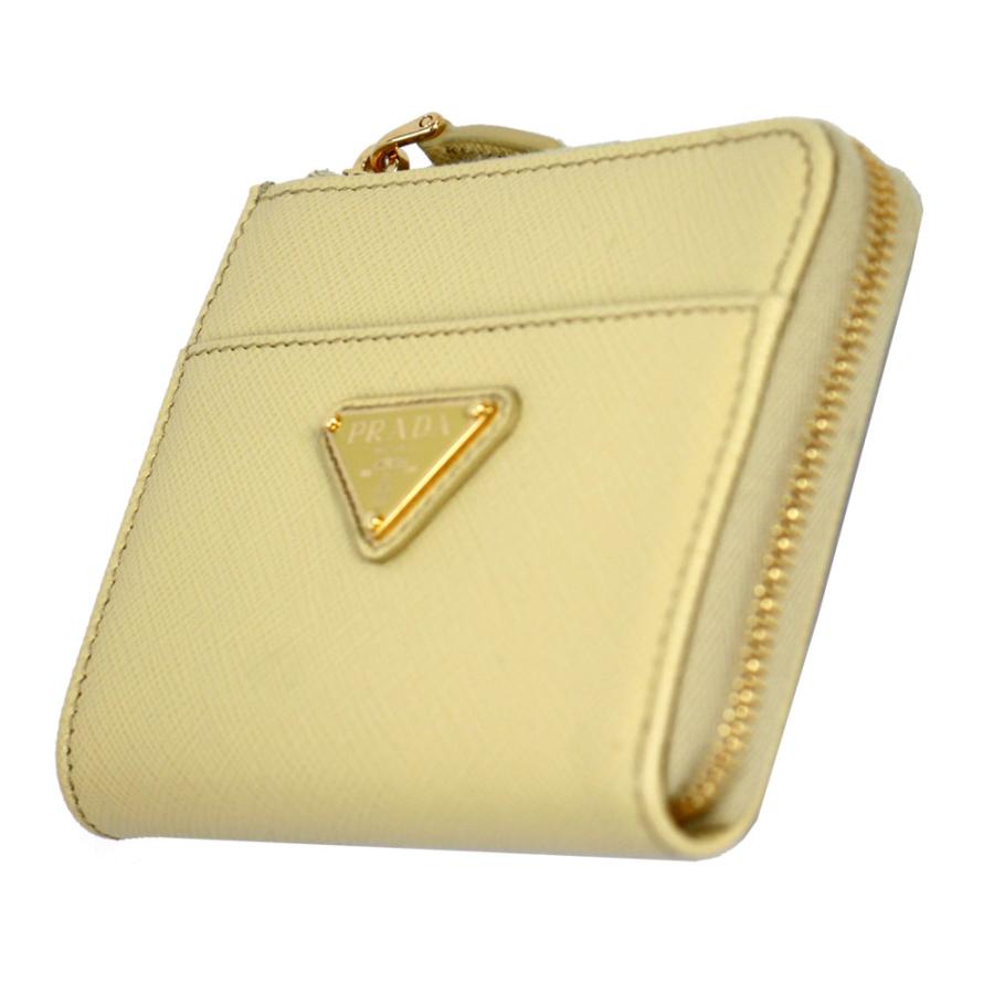 PRADA（プラダ） カードケース レディース サフィアーノレザー バニラ