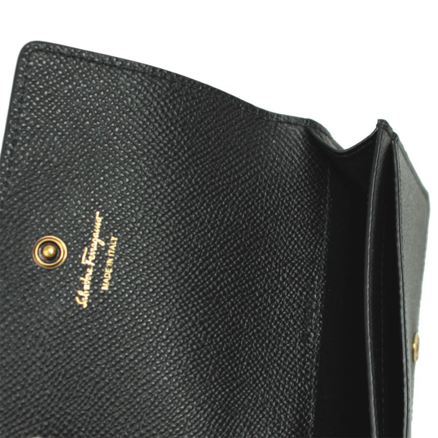 FERRAGAMO（フェラガモ） 名刺入れ カードケース ダブル ガンチーニ