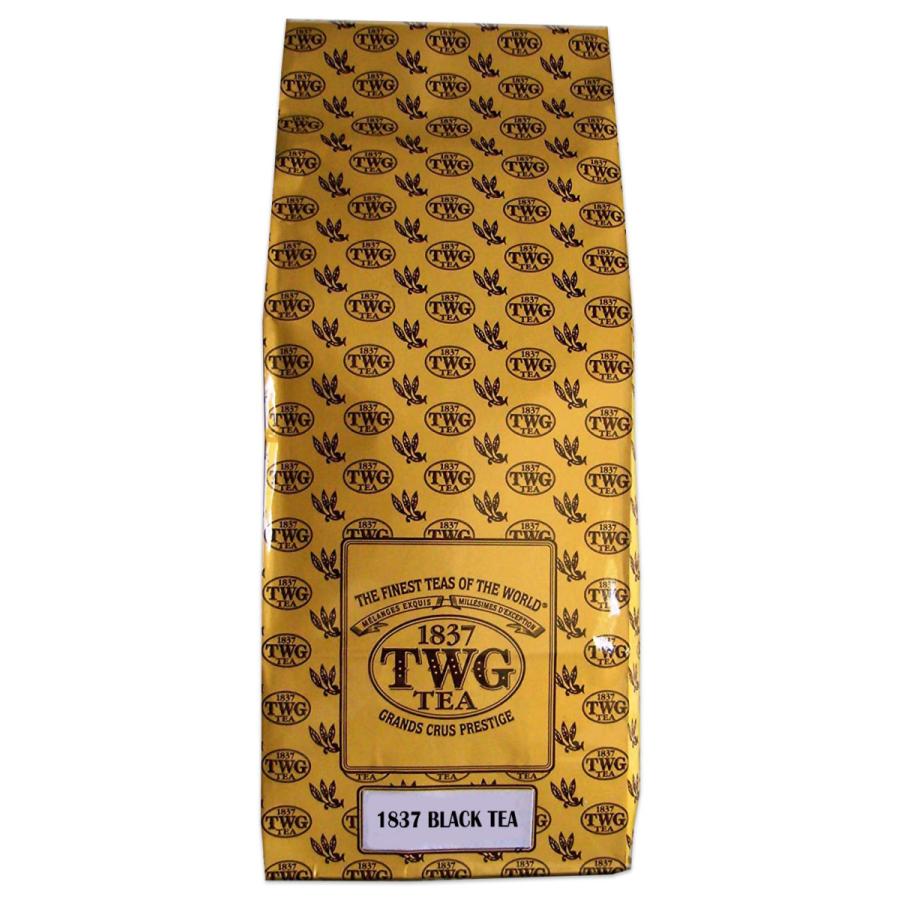 シンガポールの高級紅茶TWG 1837 BLACK TEA 袋入り茶葉500g ブラック