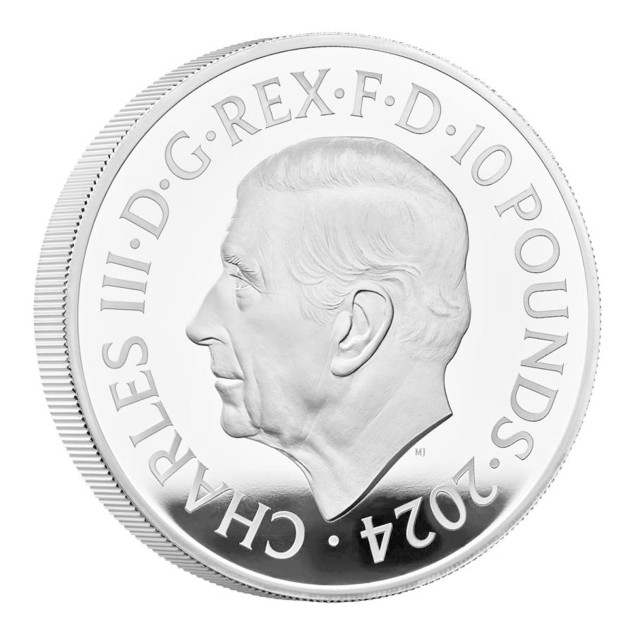 保証書・カプセル付き] 2024年 (新品) イギリス「ブリタニア」純銀 5