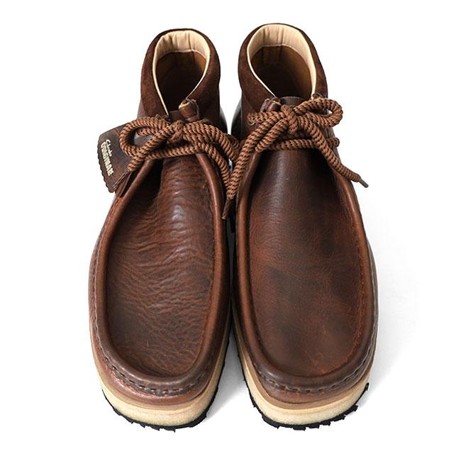 CLARKS クラークス Wallabee Scout ワラビー スカウト レザー モカシン