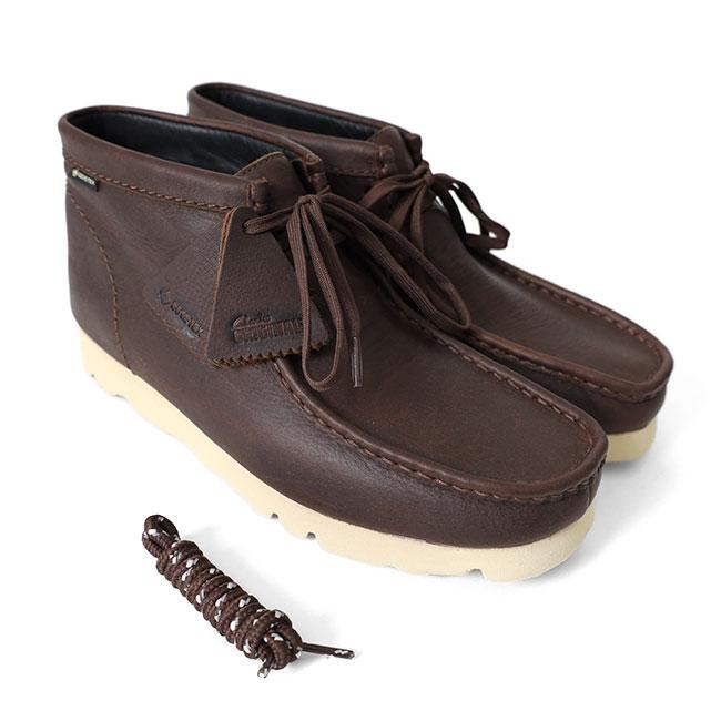 CLARKS クラークス Wallabee BT GTX レザー ワラビーブーツ ゴアテック