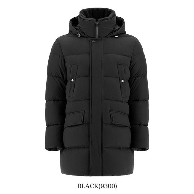 HERNO ヘルノ デタッチャブルフード スタンドカラー ダウンコート