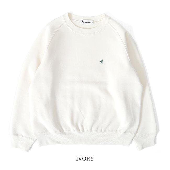 GYMPHLEX ジムフレックス スウィングスリーブ 刺繍ロゴ プルオーバー