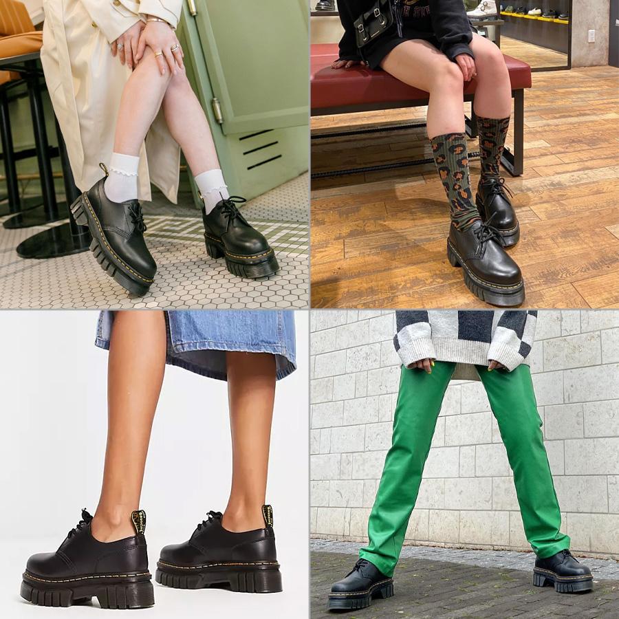 Dr.Martens（ドクターマーチン） 厚底ブーツ レディース オードリック