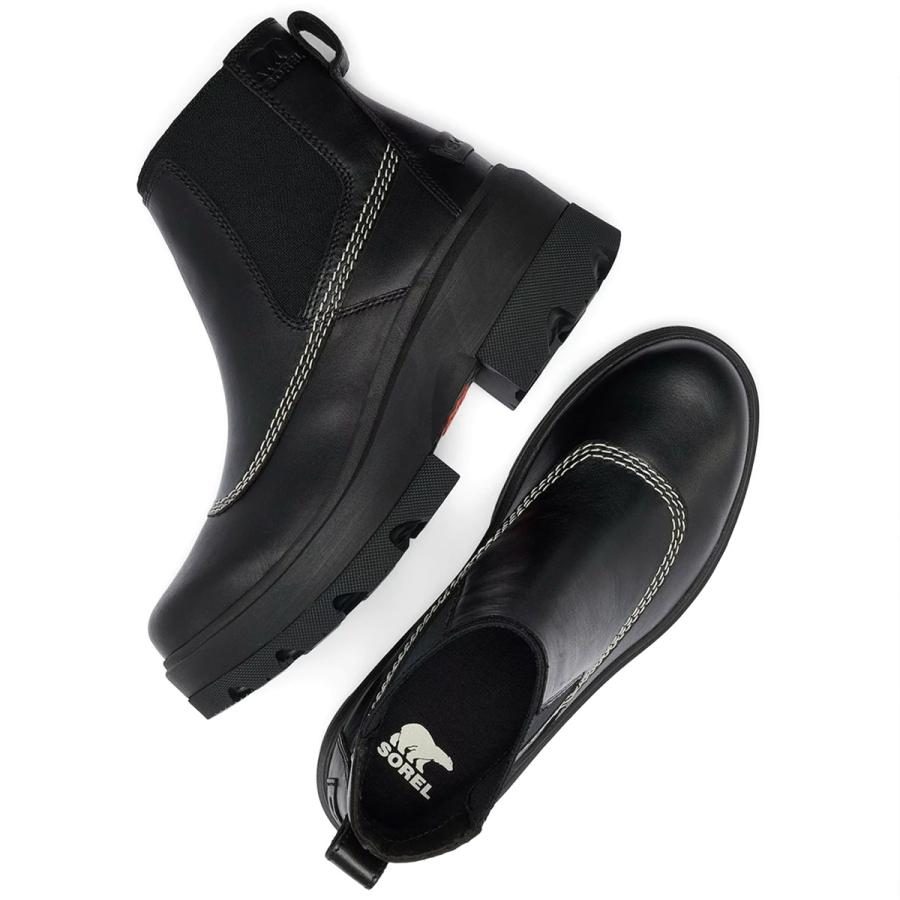 SOREL（ソレル） ジョアンフォーワード チェルシー ブーツ 撥水加工