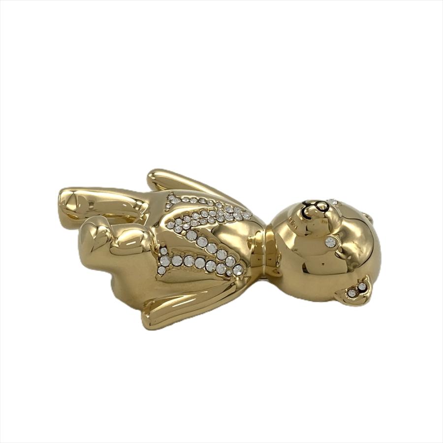 Max Mara（マックスマーラ） シャイニー テディベアモチーフ ブローチ