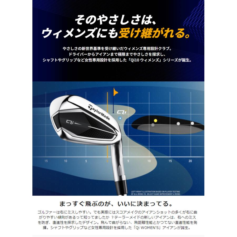 TaylorMade（テーラーメイド） (クリアランス) Qi ウィメンズ アイアン