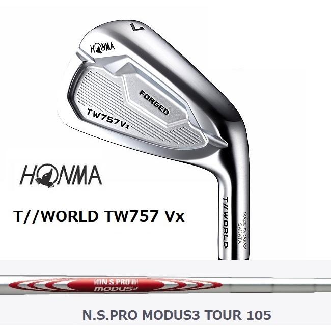 HONMA GOLF（本間ゴルフ） ホンマ TOUR WORLD TW757 Vx 単品 アイアン