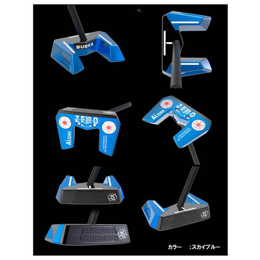 国内正規品 □ゼロトルクパター□ BURKE GOLF バークゴルフ Ai ZERO