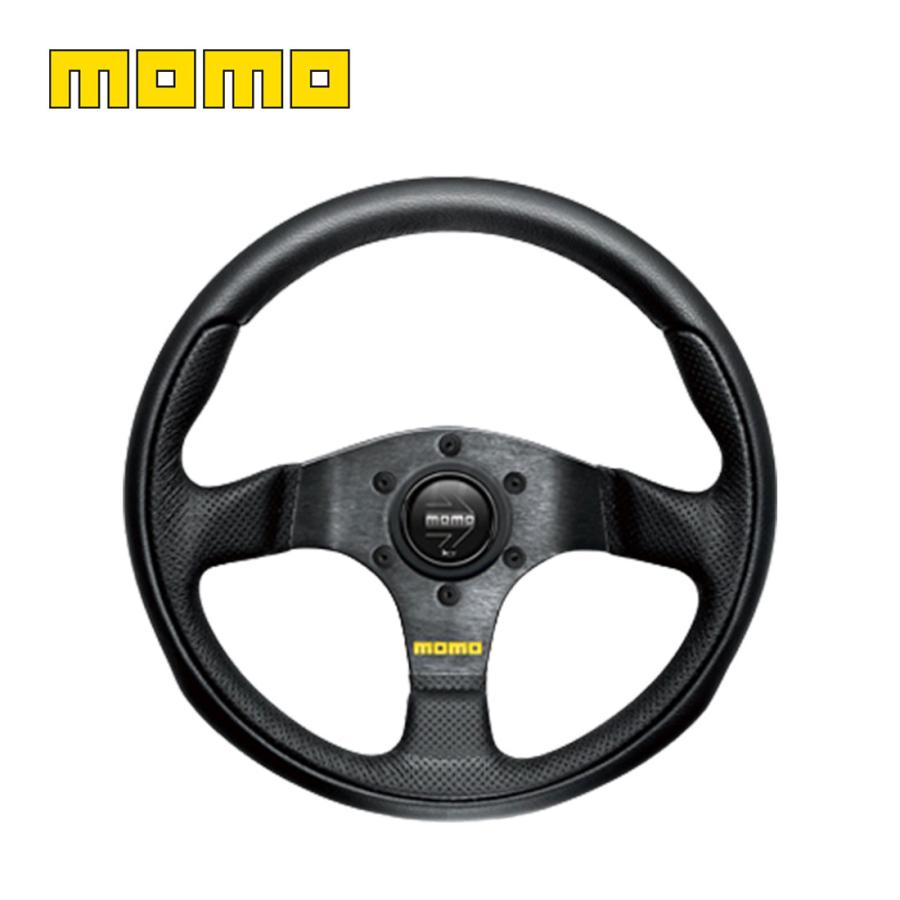 MOMO（モモ） ステアリング ハンドル TEAM ブラックレザー T-1002