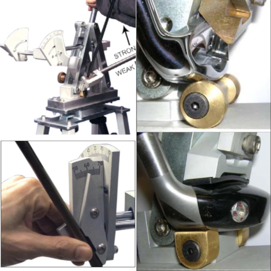 ゴルフメカニクス 最高級 ロフト ライ角調整用 ベンディングゲージ