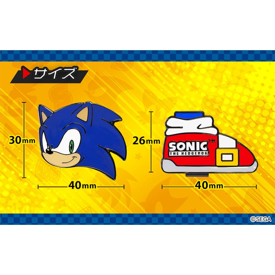 ソニック・ザ・ヘッジホッグ ゴルフマーカー マグネット 磁石
