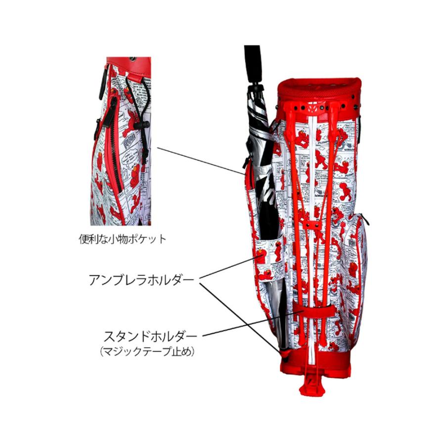 HTCゴルフ オリジナル HTCゴルフ セサミストリート スタンドバッグ