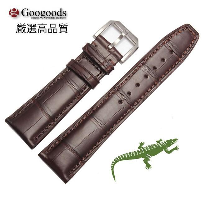 For IWC アイ・ダブリュー・シー ワニレザーベルト 受注生産品 腕時計