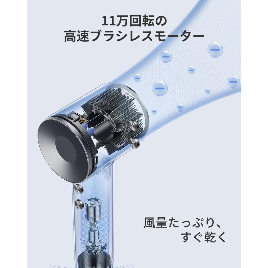 Laifen ライフェン ドライヤー SWIFT 大風量 速乾 高濃度2億マイナス