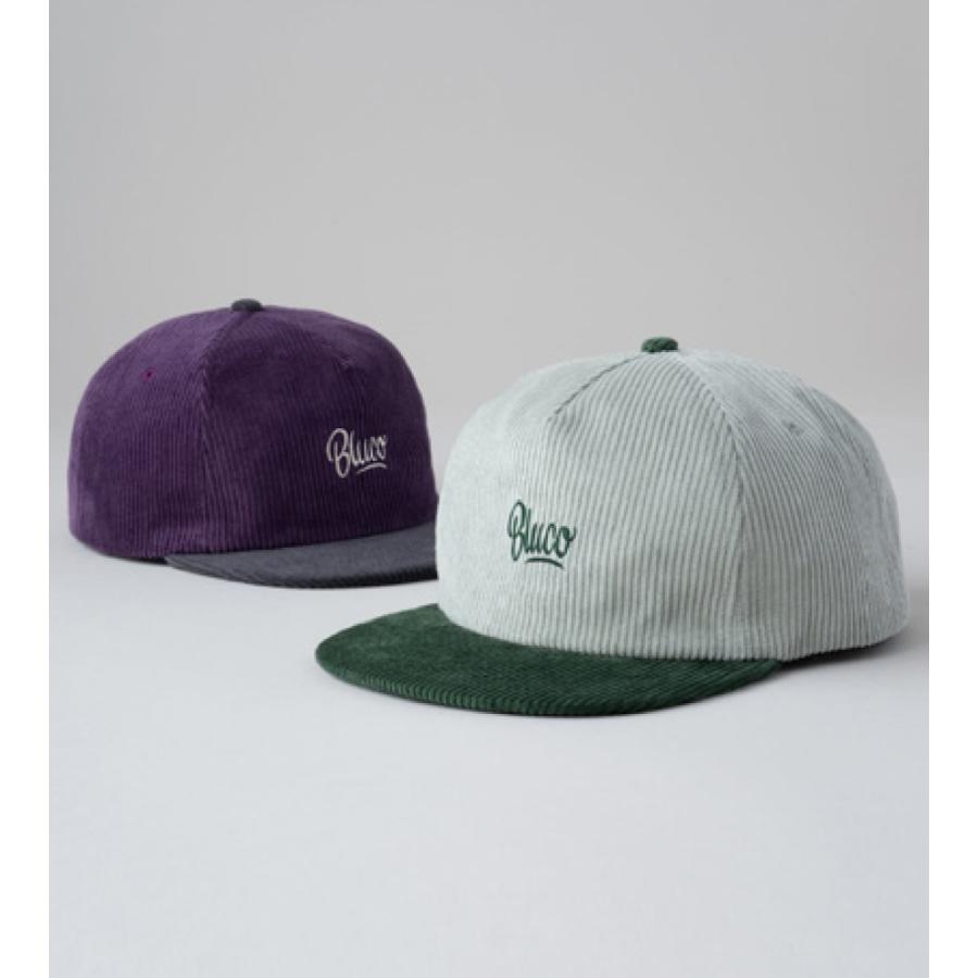 BLUCO（ブルコ） 30％OFF!! 1415 CORDUROY CAP - LOGO - コーデュロイ