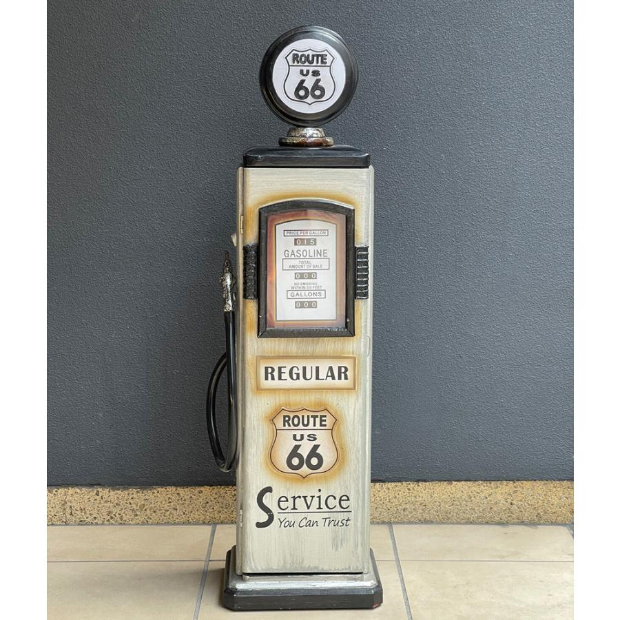 ROUTE66 ガスポンプ CDホルダー アンティーク インテリア ルート66 CD