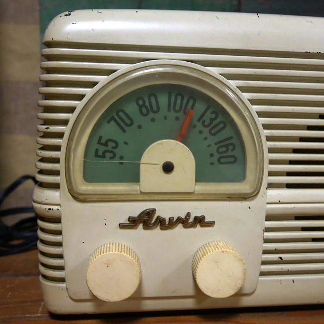 ナショナル アンティーク 真空管 ラジオ ARVIN 153T レトロ アーヴィン