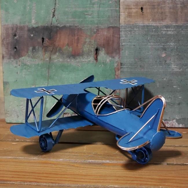 スチール セスナ機 インテリア 飛行機 ブリキのおもちゃ : アメリカン