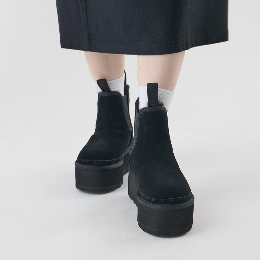 UGG（アグ） ニューメル プラットフォーム チェルシー ブーツ