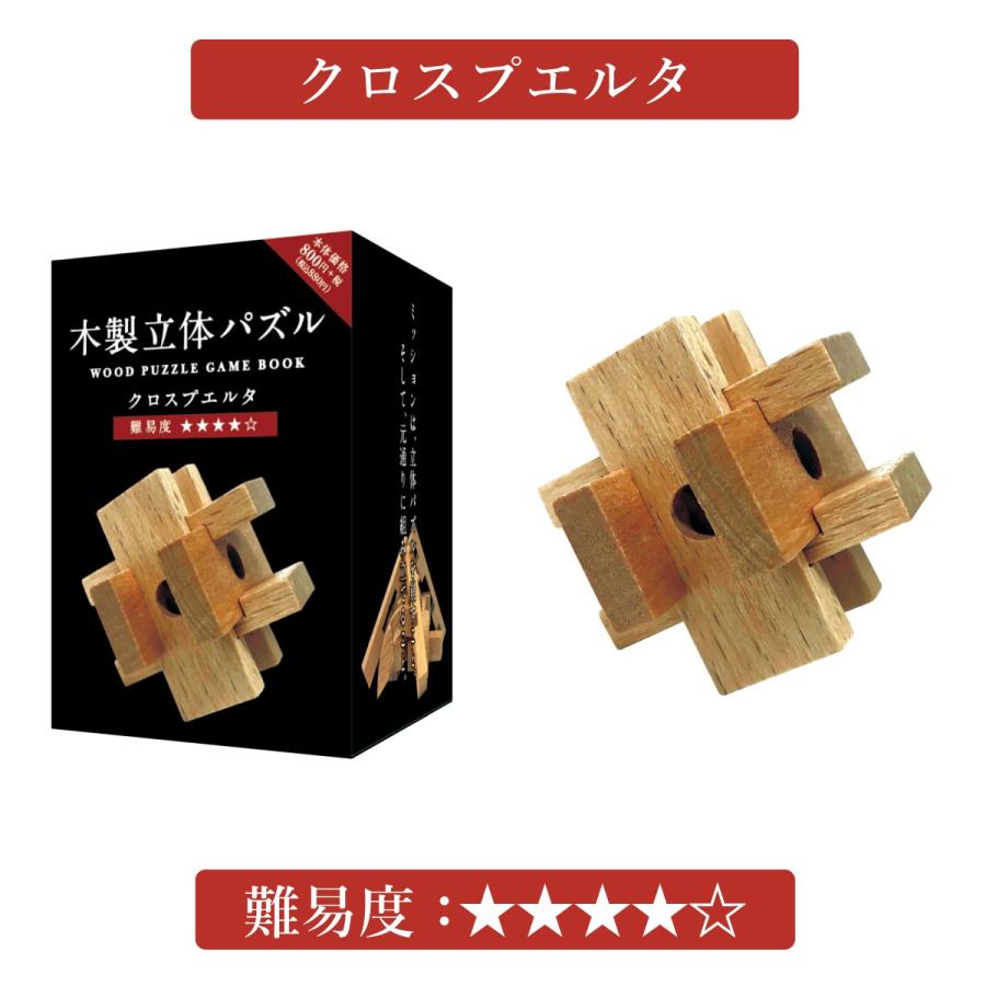 学研ステイフル 木製 立体 パズル KUMUZ クロスプエルタ パンドラ