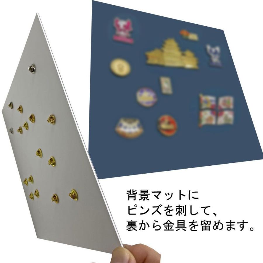 ピンバッジ(ピンズ)専用額 5767 ガラス付 /額縁内寸法:298×421(A3