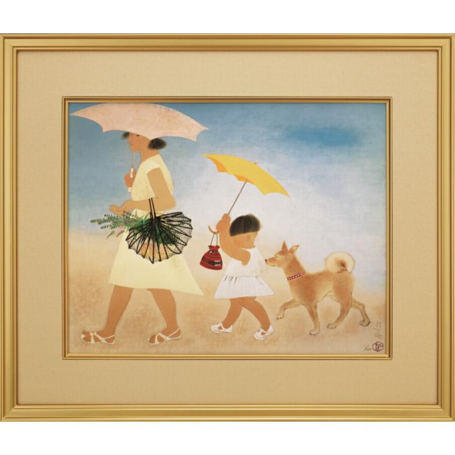 小倉遊亀 「 径 」( こみち ) 彩美版R ・ シルクスクリーン 手刷り