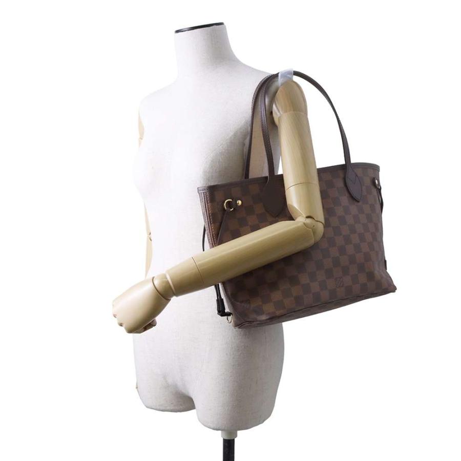 ルイヴィトン トートバッグ ダミエ・エベヌ ネヴァーフルPM N40600