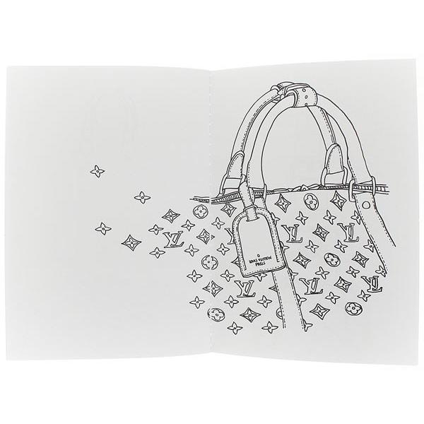 LOUIS VUITTON（ルイ・ヴィトン） ノベルティ クレヨン 10色 ぬりえ