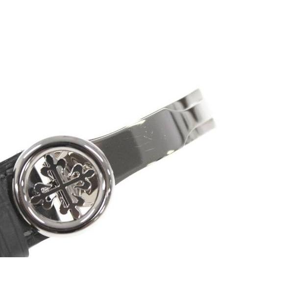 パテックフィリップ 替えベルト クロコダイル マット バックル K18WG